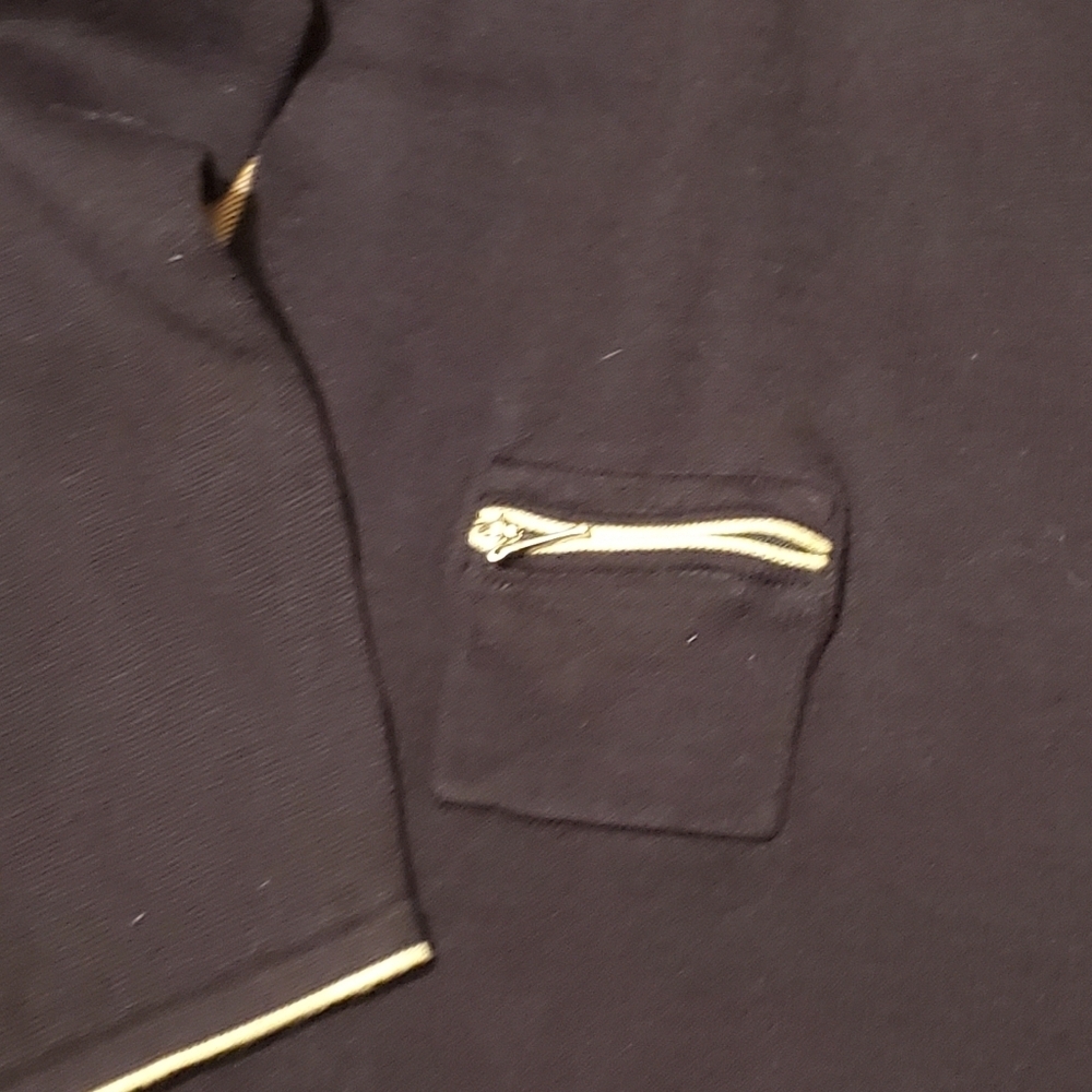 Womens Sport Haley Argyle Golf Cardigan Navy Blue Cream Sz L Dark Academia - Picture 4 of 10